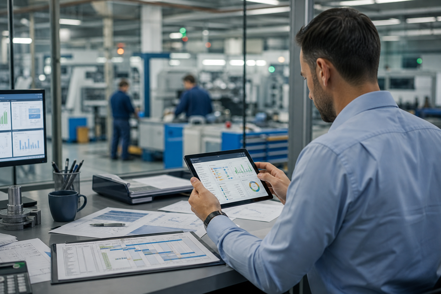ERP Produktionsplanung BDE und Zeiterfassung