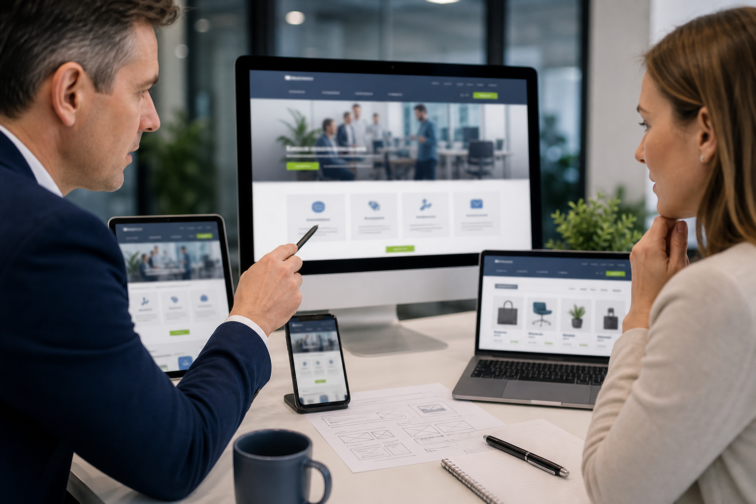 Webseiten Webshops und Leadgenerierung